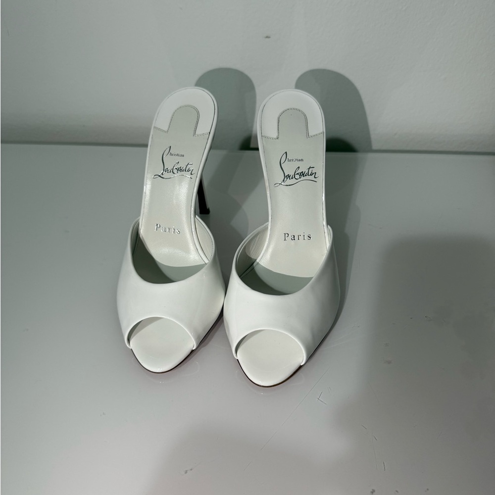 Christian Louboutin Me Dolly Patent Leather Mules - Picture 10 of 10